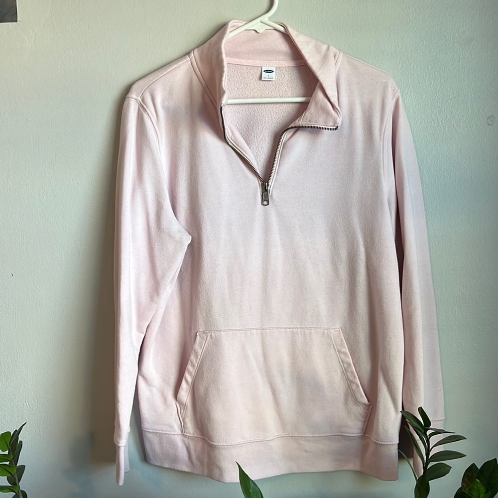 Large, soft pink sweatshirt-Old Navy.